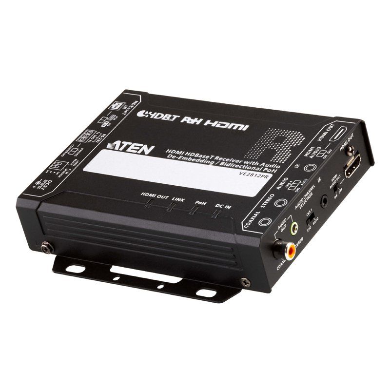 ATEN HDMI HDBaseT Receiver with Audio De-Embedding / Bi-directional PoH (4K@100m) (HDBaseT Class A) (PoH PSE & PD) - Image 1