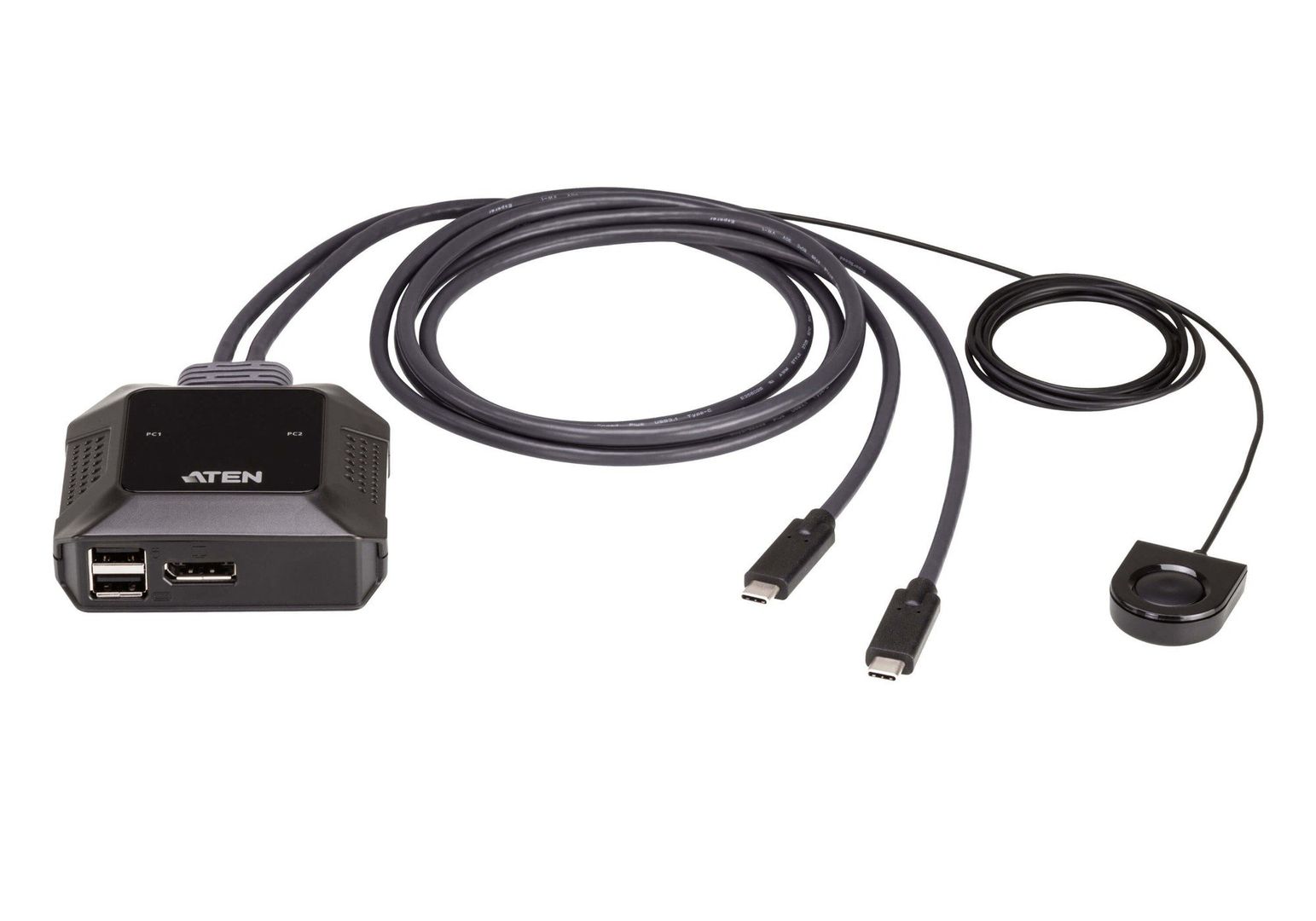 ATEN US3312 KVM switch Black - Image 1