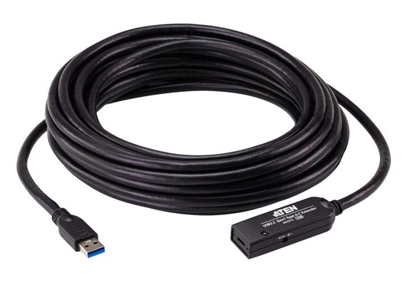 ATEN UE331C USB cable USB 3.2 Gen 1 (3.1 Gen 1) 10 m USB A Black