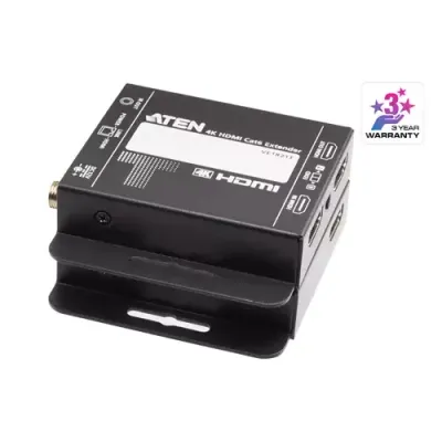 ATEN VE1821-AT-G AV extender AV transmitter & receiver Black - Thumbnail 2