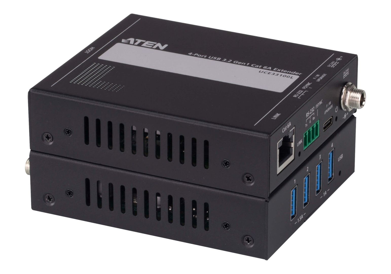 ATEN UCE33100 network extender Network transmitter & receiver Black - Image 1