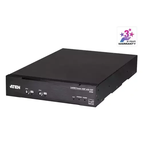 ATEN 2 x 60W Power Amplifier with DSP - Image 1