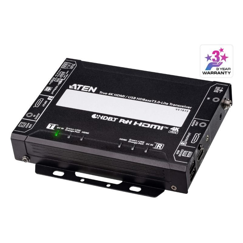 ATEN True 4K HDMI/USB HDBaseT3.0-Lite Transceiver - Image 1