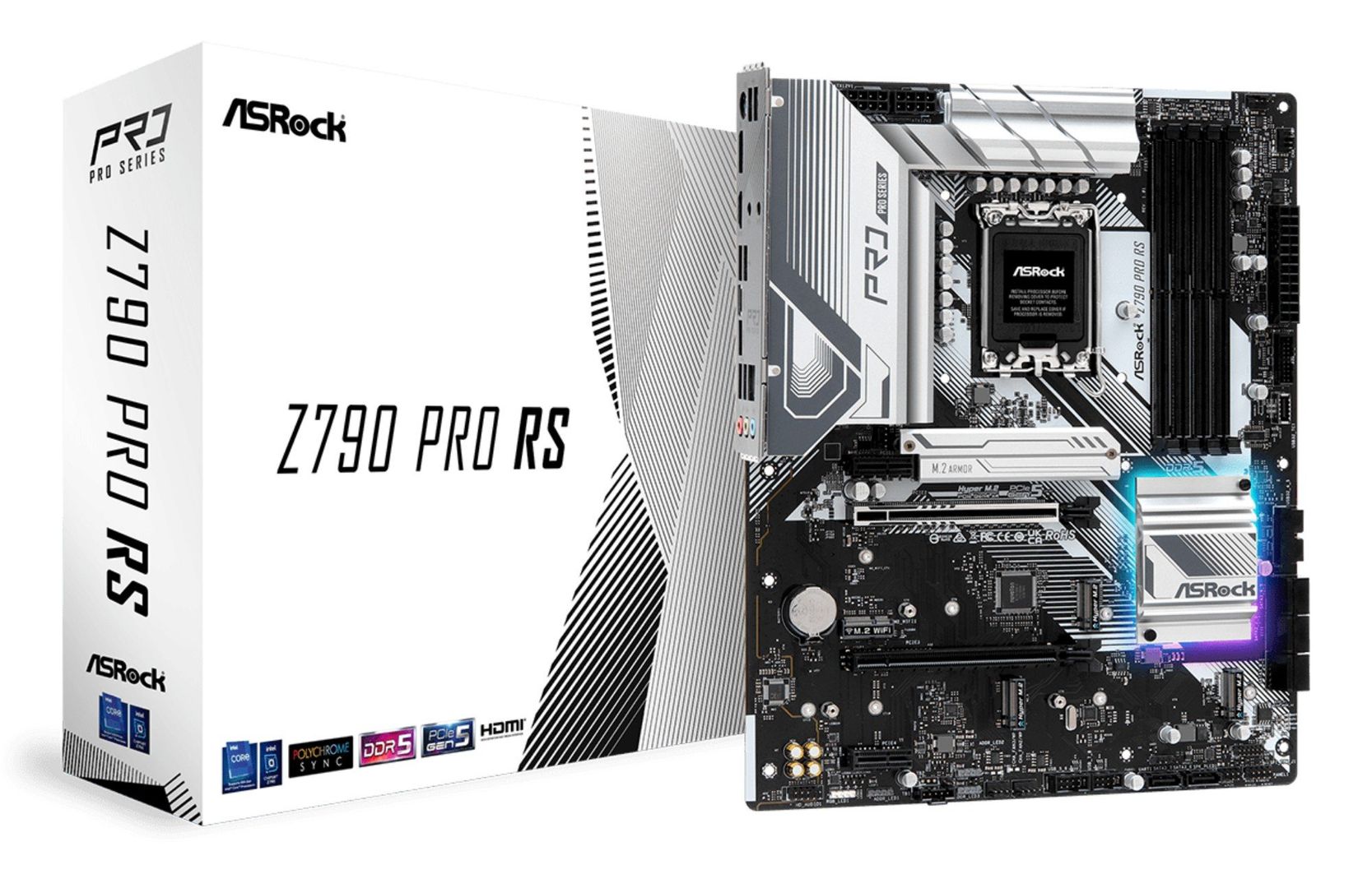 Asrock Z790 Pro RS Intel Z790 LGA 1700 ATX - Image 1
