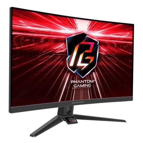 Asrock 27" FHD 240Hz Phantom Gaming Curved Monitor (PG27F15RS1A) - Image 1