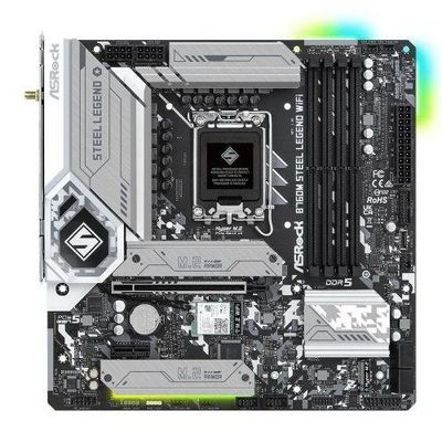Asrock B760M Steel Legend WiFi Intel B760 LGA 1700 micro ATX