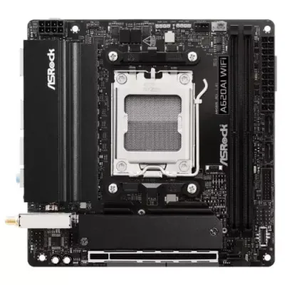 Asrock A620AI WiFi AMD A620A Socket AM5 mini ITX - Thumbnail 2