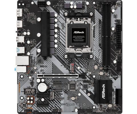 ASRock B650M-H/M.2+ AMD AM5 Socket Motherboard Micro-ATX 2x DDR5 Slots 2x M.2 Socket GbE LAN 1x DsiplayPort / 1x HDMI Port