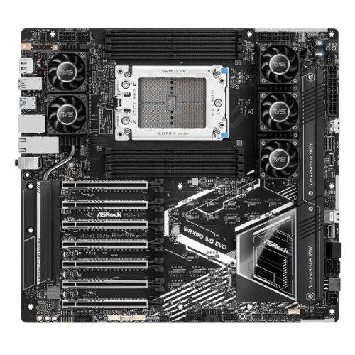 Asrock WRX90 WS EVO motherboard AMD WRX90 Socket sTR5 EEB - Image 1