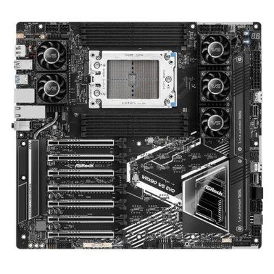 Asrock WRX90 WS EVO motherboard AMD WRX90 Socket sTR5 EEB