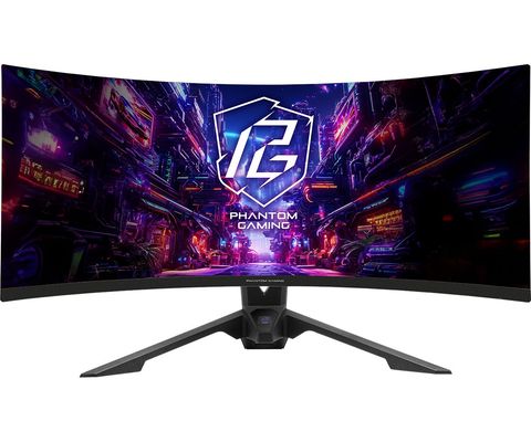 Asrock PG34QRT2B computer monitor 86.4 cm (34") 3440 x 1440 pixels Wide Quad HD LCD Black - Thumbnail 2