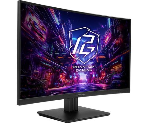 Asrock Phantom Gaming computer monitor 68.6 cm (27") 2560 x 1440 pixels Quad HD LED Black - Thumbnail 2