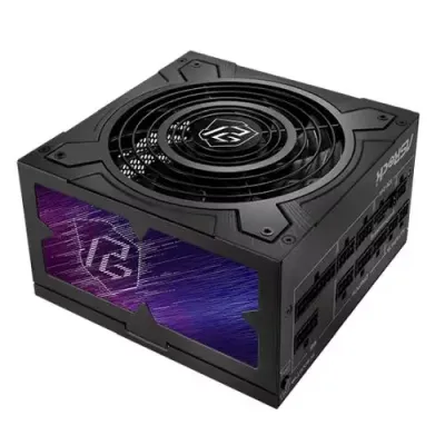 Asrock PG-1000G power supply unit 1000 W 24-pin ATX ATX Black - Thumbnail 2