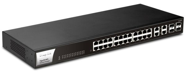 DrayTek G1282 Managed Gigabit Ethernet (10/100/1000) 1U Black