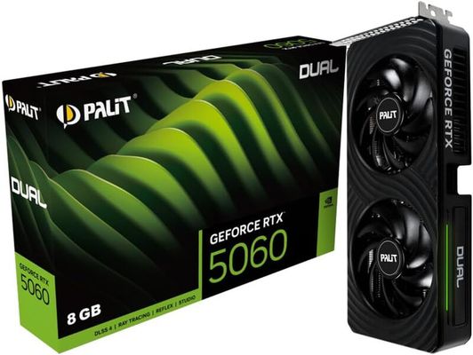 Palit GeForce RTX 5060 Dual NVIDIA 8 GB GDDR7 - Thumbnail 2