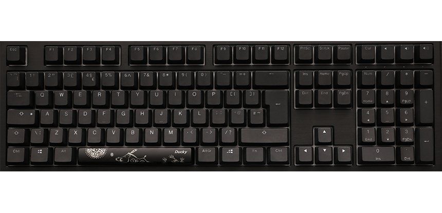 Ducky Shine 7 keyboard Gaming USB UK English Black - Image 1