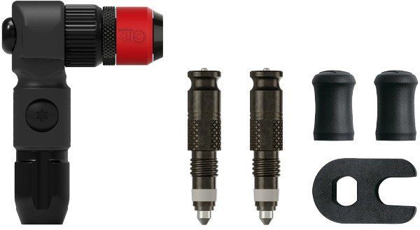 Lezyne ABS Pro Schwalbe Clik Chuck with Valve Cores - Image 1