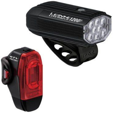 Lezyne Lite Drive 1200+ & KTV Drive Pro+ Light Set - Thumbnail 2