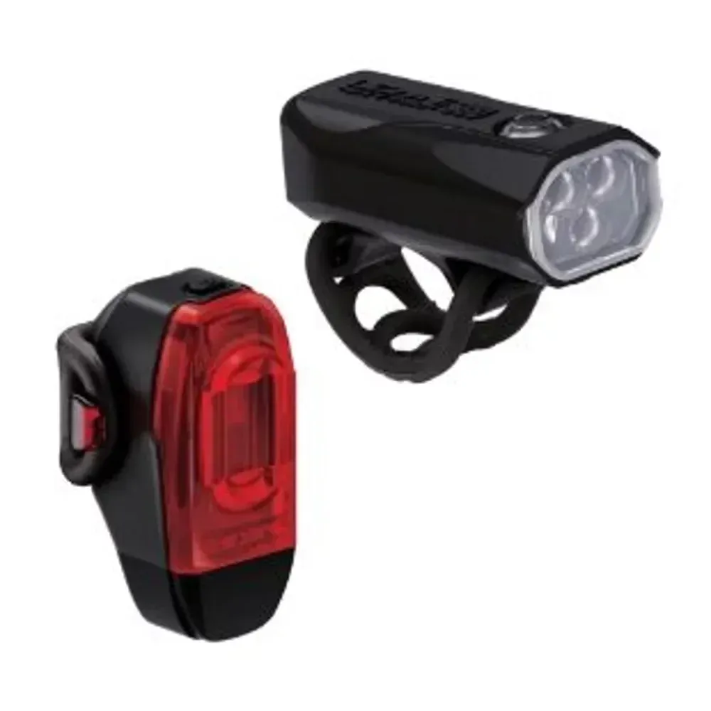 Lezyne KTV Drive Pro 300+/KTV Drive+ Light Set Black - Image 1
