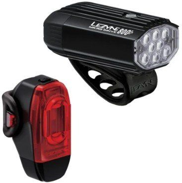 Lezyne Micro Drive 800+/KTV Drive+ Light Set Black - Thumbnail 2