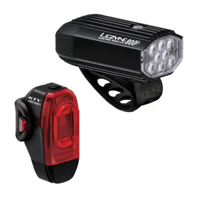 Lezyne Micro Drive 800+ & KTV Drive Pro+ Light Set - Thumbnail 2