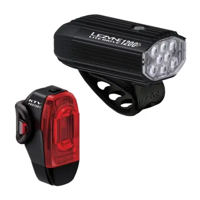 Lezyne Lite Drive 1200+ & KTV Drive Pro+ Light Set - Thumbnail 2
