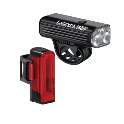 Lezyne Macro Drive 1400+ & Strip Drive Pro 400+ Light Set - Thumbnail 2