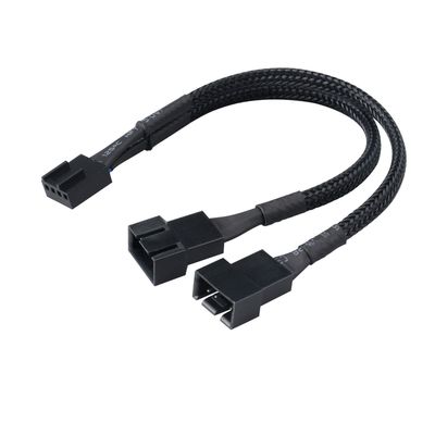 Akasa PWM fan splitter. 2 PWM fans from single PWM header