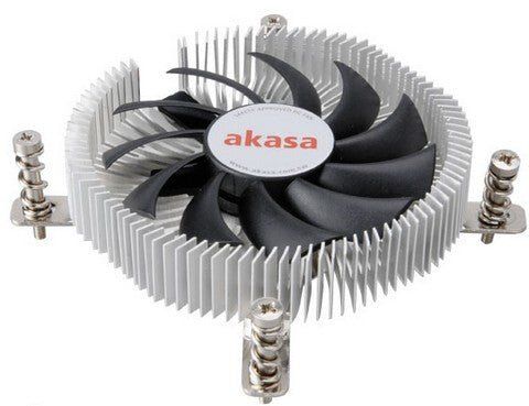 Akasa AK-CC7129BP01 computer cooling system Processor Cooler 7.5 cm - Thumbnail 2