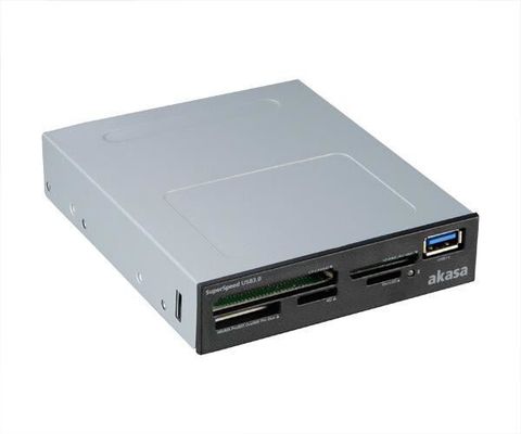 Akasa AK-ICR-27 card reader USB 3.2 Gen 1 (3.1 Gen 1) Internal Black.