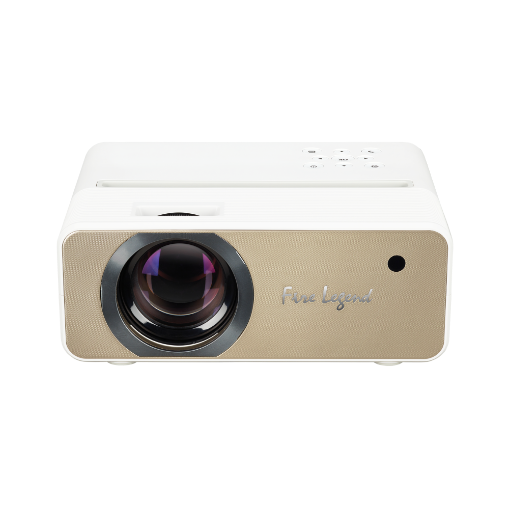 AOPEN LED Portable Projector, QF12, 1080p HD, 5000 lm Brightness - Image 1