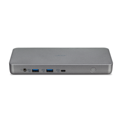 Acer USB Type-C D501 Docking Station with ChromeOS support, Silver - HDMI, DP, Gig-E, USB 3.2 Gen 1 Type-A, USB 3.2 Gen 2 Type-C - Thumbnail 2