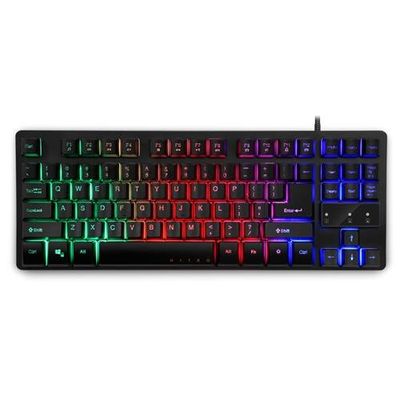 Acer Nitro Gaming Keyboard, NKW120, TKL 80%, Mechanical Key Switch, 3-Zone RGB, USB Standard, Black