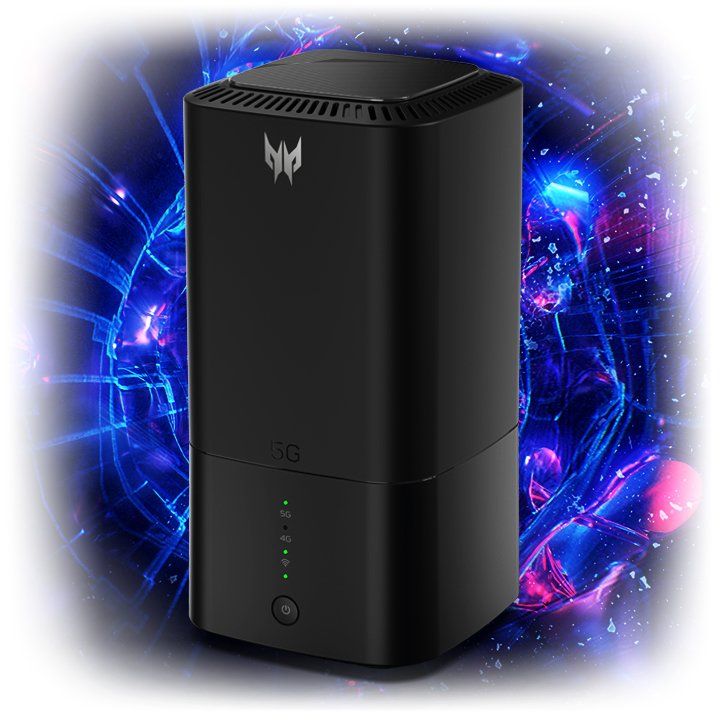 Acer Predator Connect X5 5G wireless router Gigabit Ethernet Dual-band (2.4 GHz / 5 GHz) Black - Image 1
