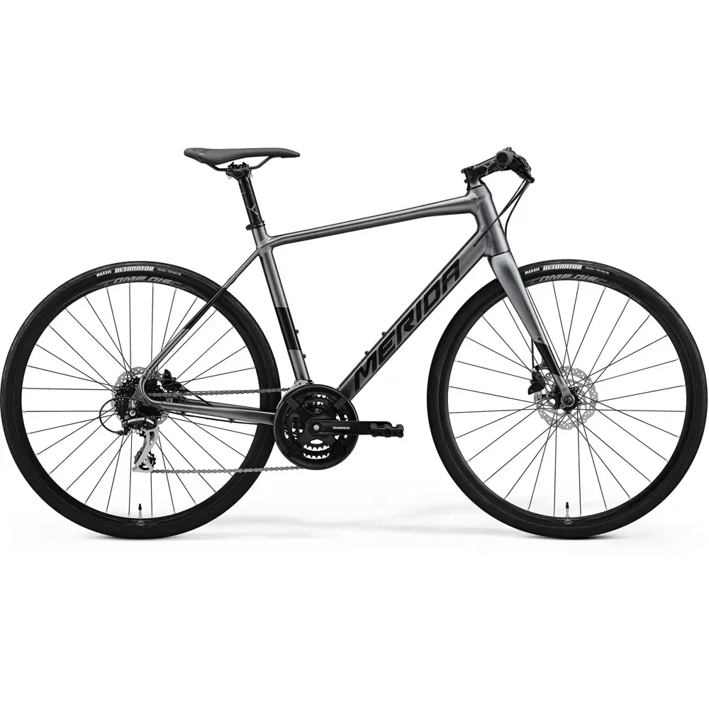 Merida Speeder 100 Hybrid Bike 2023 Anthracite/Black - Image 1
