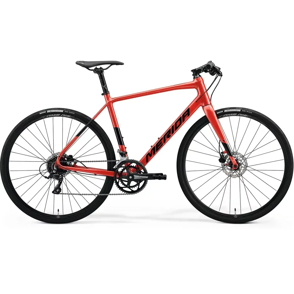 Merida Speeder 200 Hybris Bike 2023 RED/BLK - Image 1