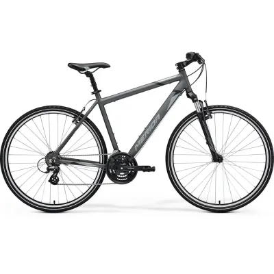 Merida Cross Way 10-V Hybrid Bike 2022 Grey/Black