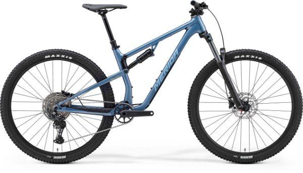 Merida One-Twenty 300 Mountain Bike 2024 Blue/Green - Thumbnail 2