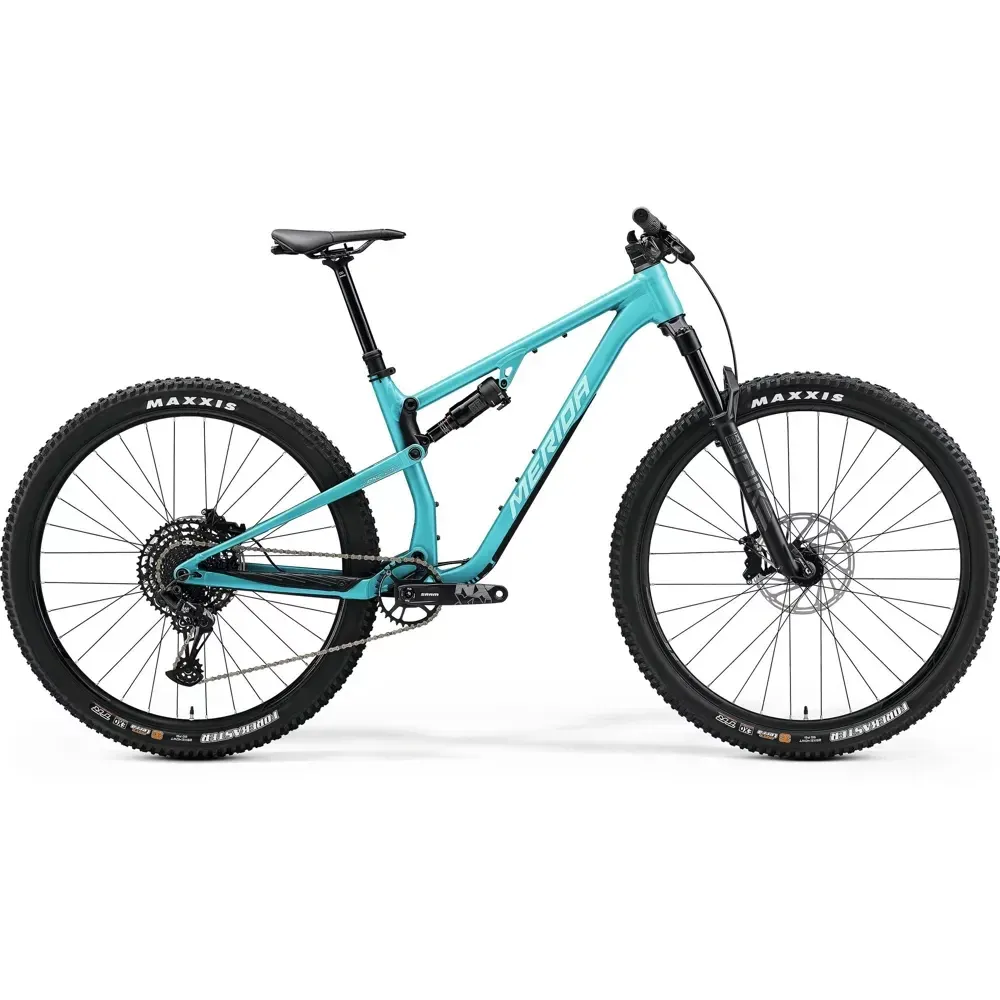 Merida One-Twenty 700 Mountain Bike 2024 Teal/Silver - Image 1