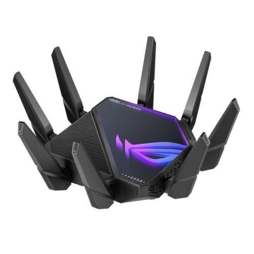 ASUS ROG Rapture GT-AXE16000 wireless router 10 Gigabit Ethernet Tri-band (2.4 GHz / 5 GHz / 6 GHz) Black - Image 1