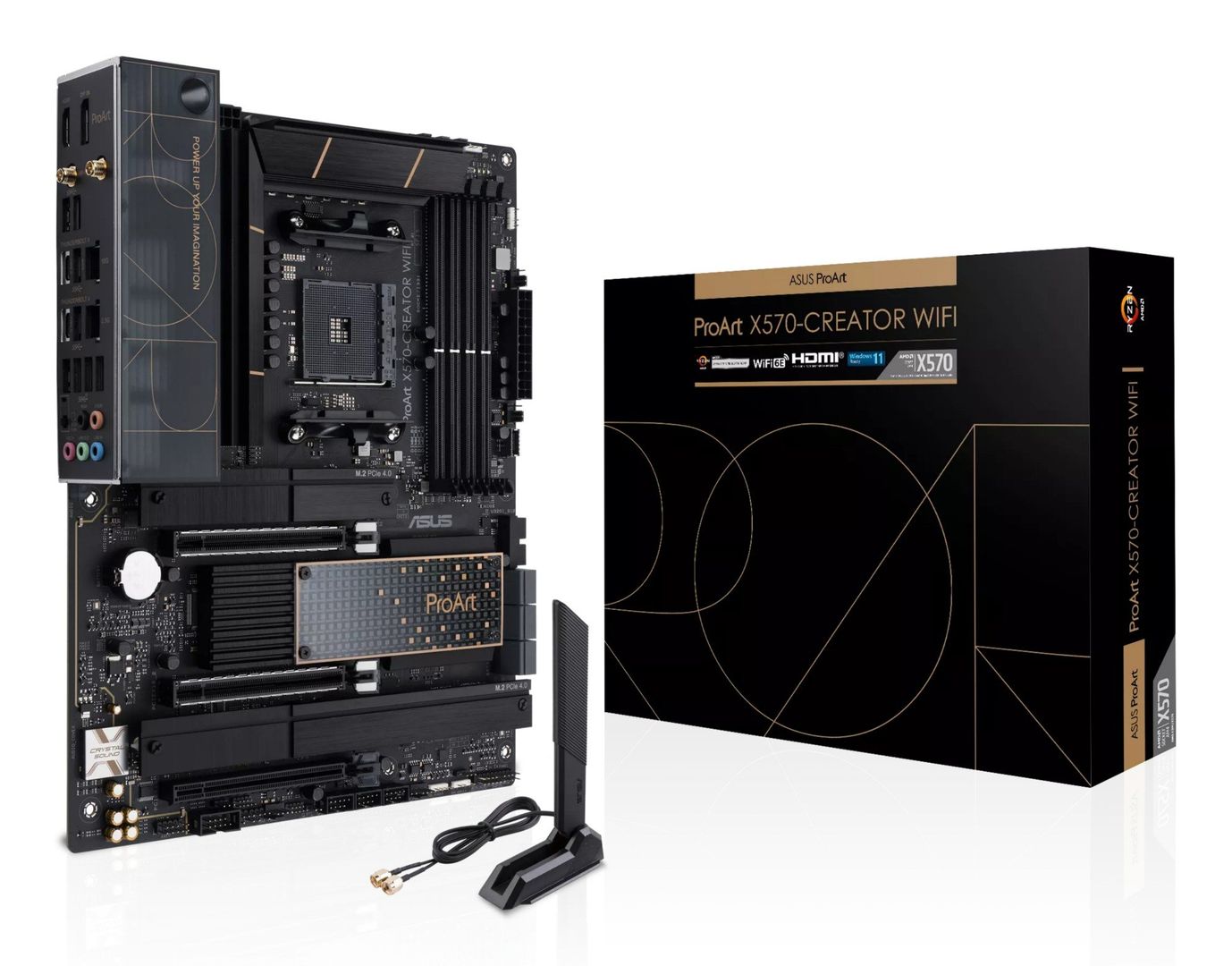 ASUS ProArt X570-CREATOR WIFI AMD X570 Socket AM4 ATX - Image 1