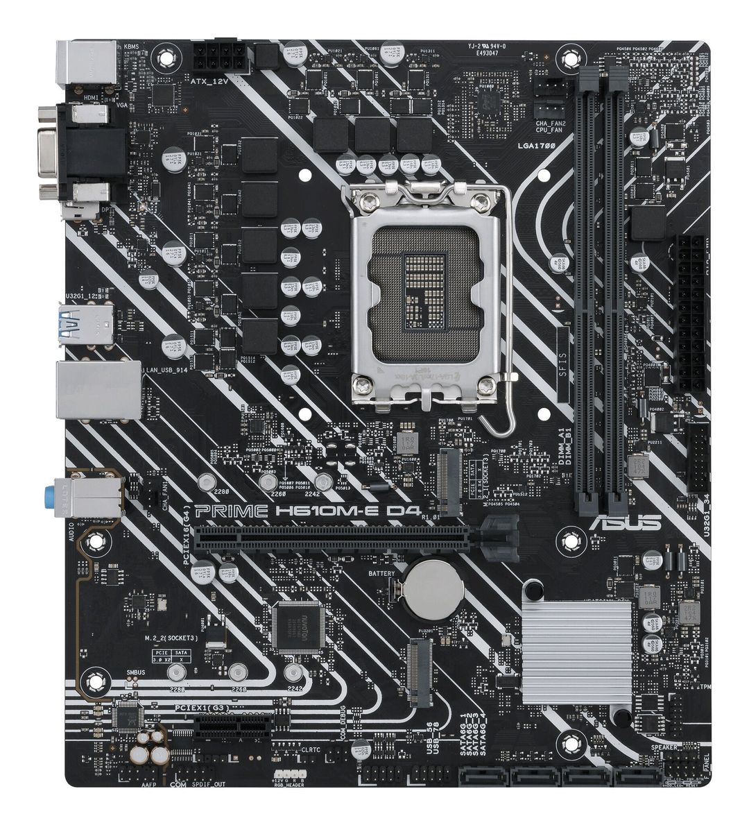 ASUS PRIME H610M-E D4 Intel H610 LGA 1700 micro ATX - Image 1