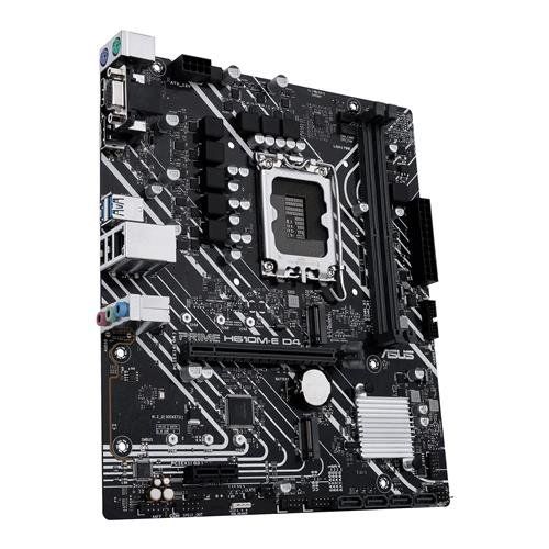 ASUS PRIME H610M-E D4-CSM Intel H610 LGA 1700 micro ATX - Image 1