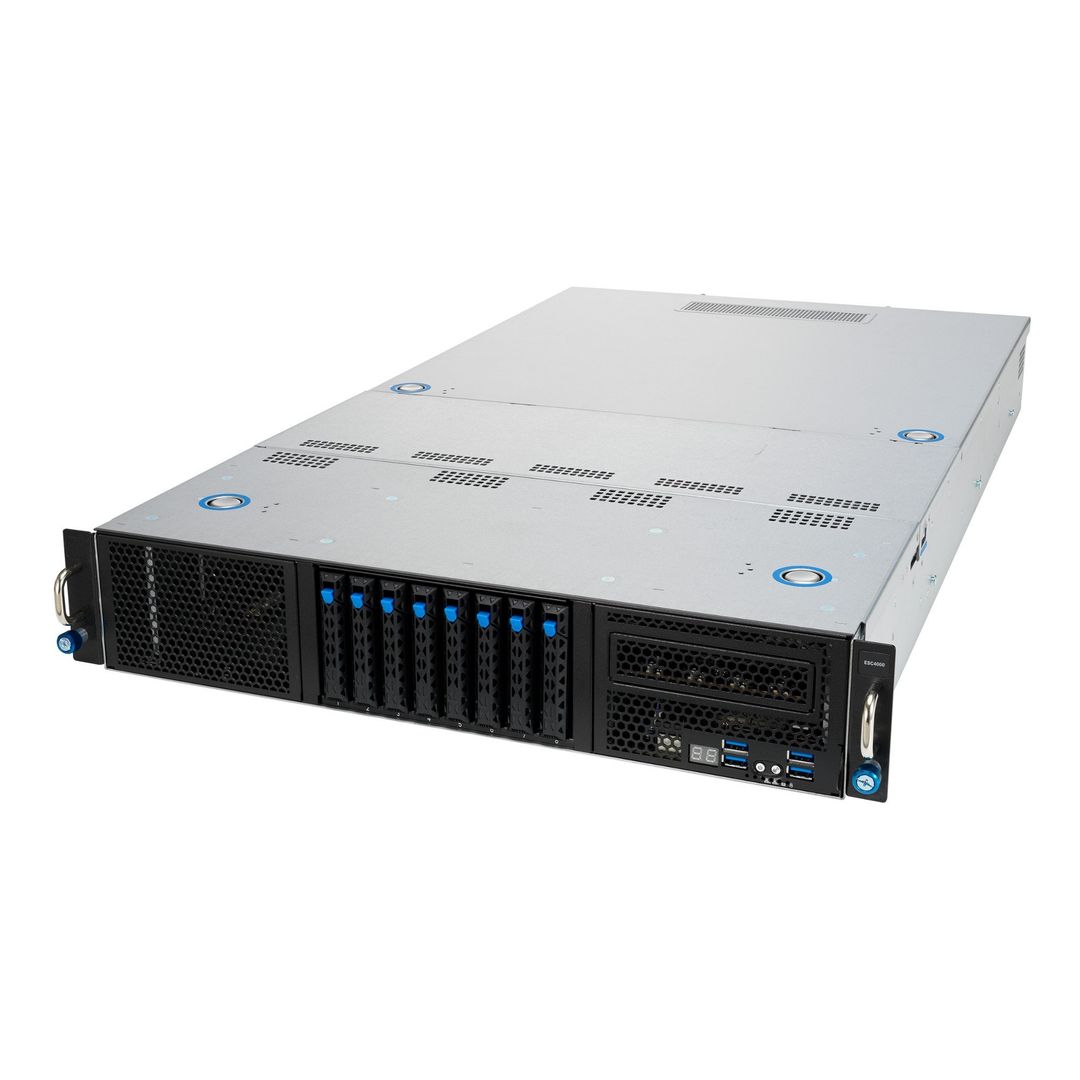 ASUS ESC4000-E10S-SKU1 LGA 4189 Rack (2U) Black, Silver - Image 1