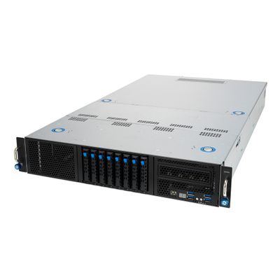 ASUS ESC4000-E10S-SKU1 LGA 4189 Rack (2U) Black, Silver
