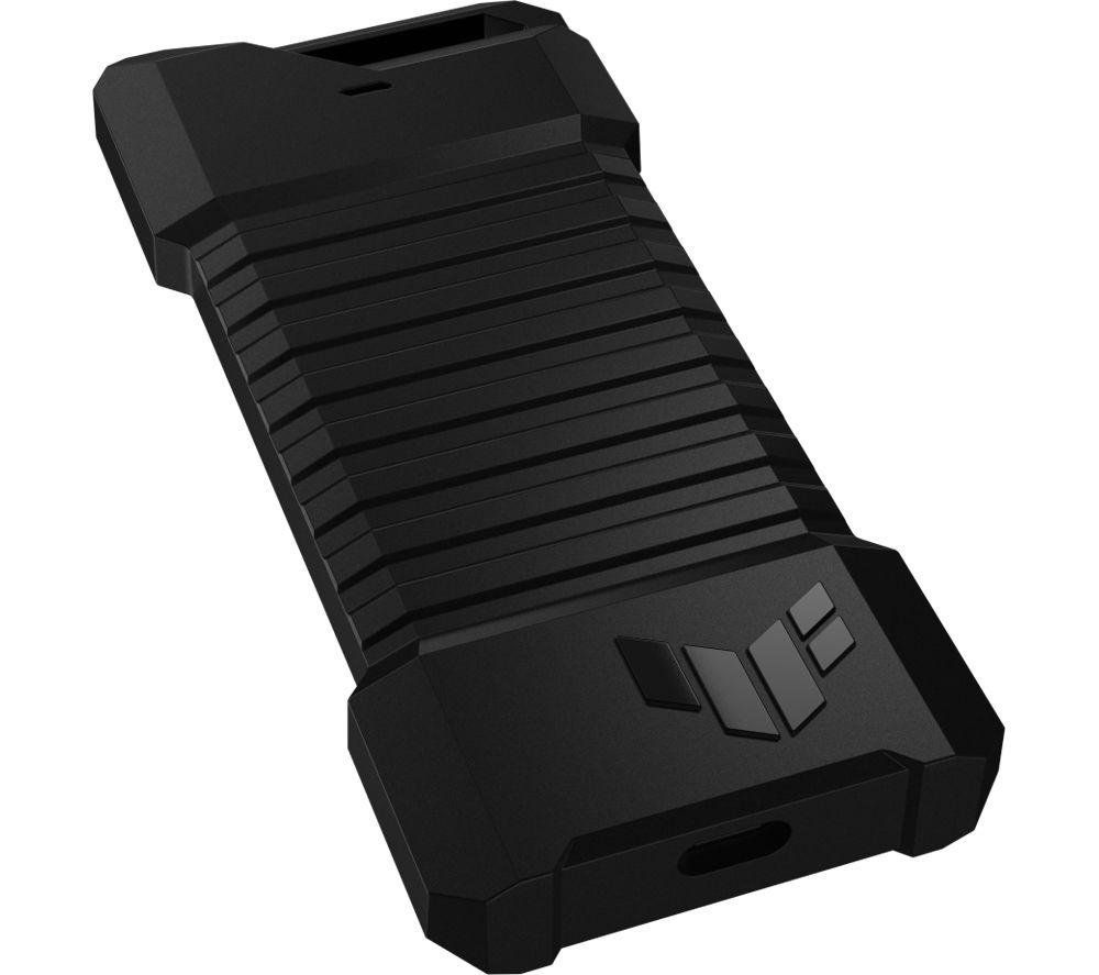 ASUS ESD-T1A/BLK/G/AS// SSD enclosure Black M.2 - Image 1
