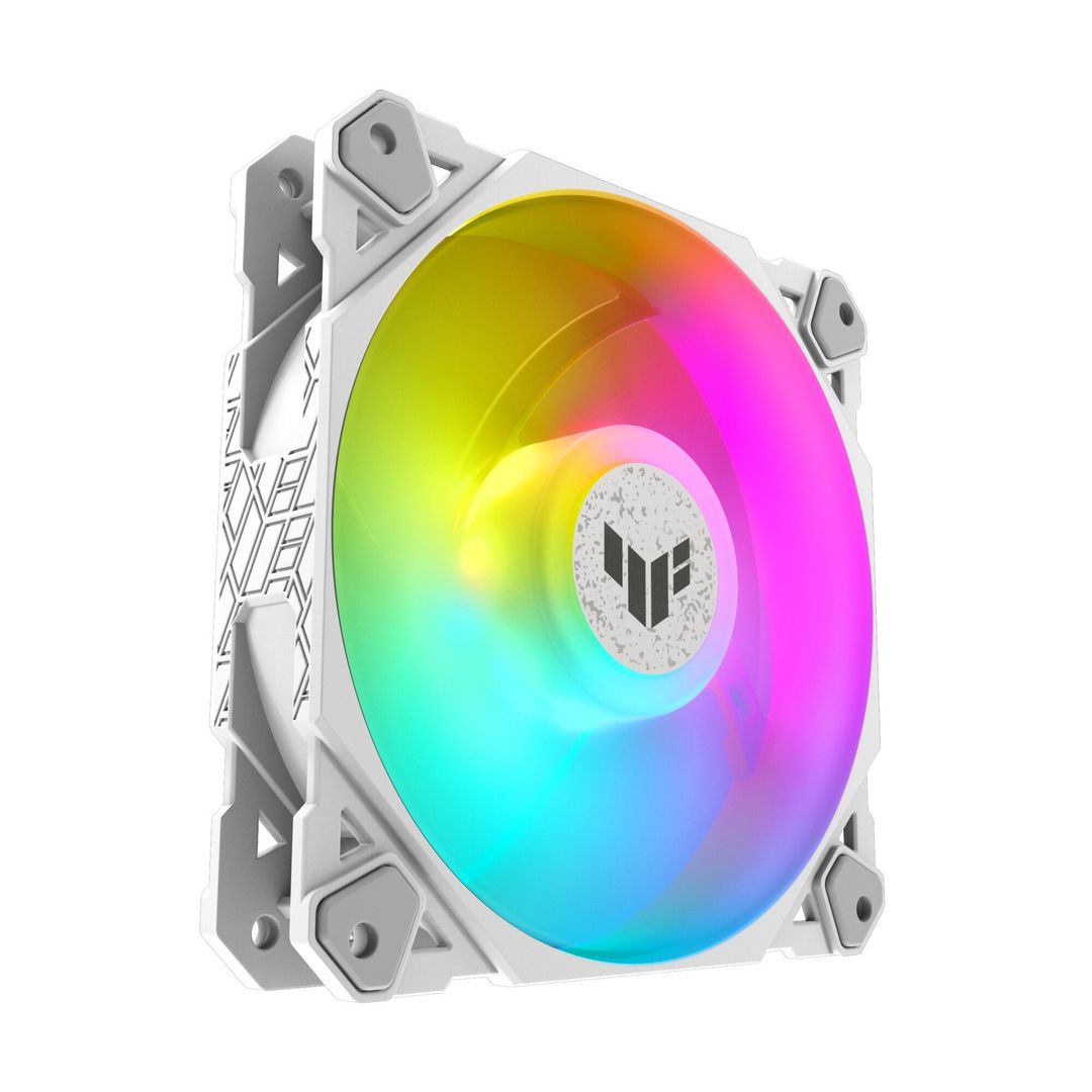 ASUS TUF GAMING TF120 ARGB WHITE EDITION Computer case Air cooler 12 cm 1 pc(s) - Image 1