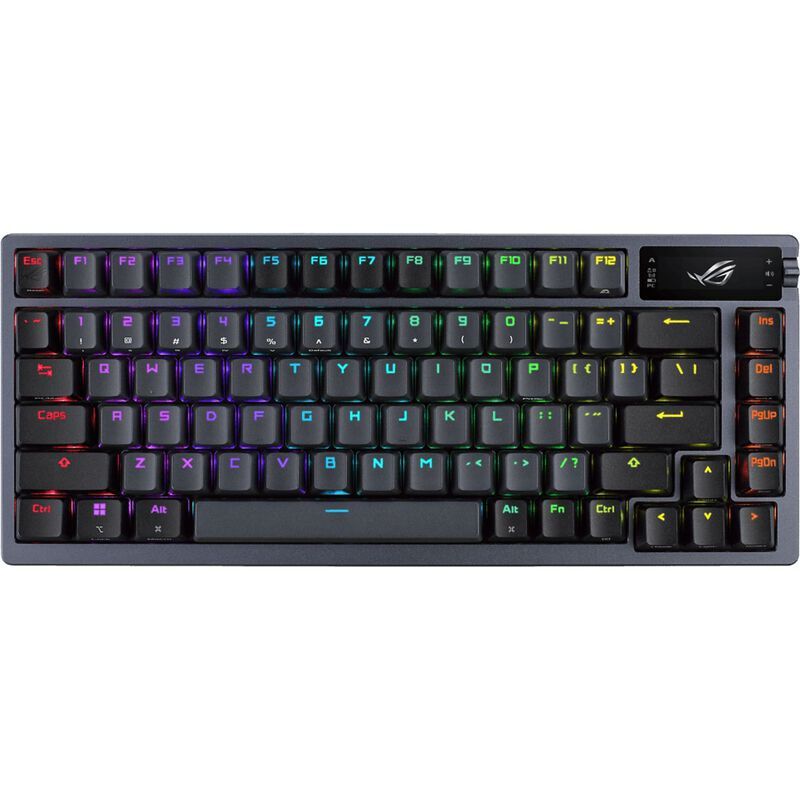 ASUS ROG Azoth keyboard Gaming USB + RF Wireless + Bluetooth Black - Image 1