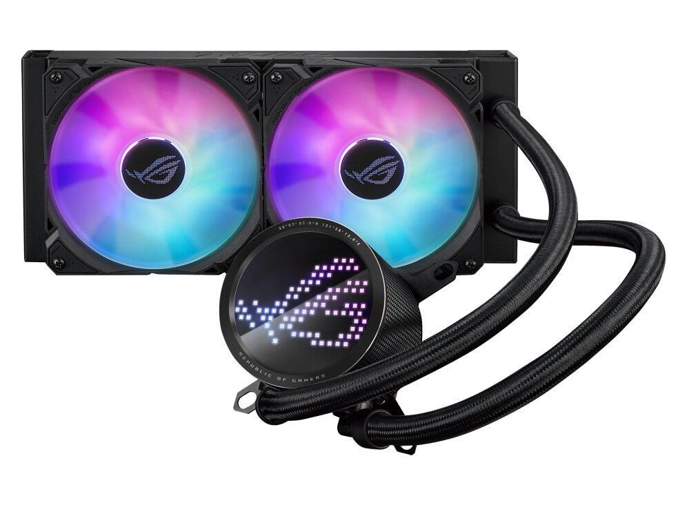 ASUS ROG Ryuo III 240 ARGB Processor Liquid cooling kit 12 cm Black - Image 1