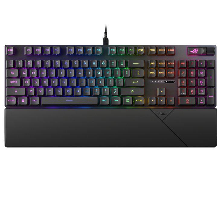 ASUS ROG STRIX SCOPE II RX keyboard Gaming USB QWERTZ Black - Image 1